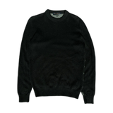 Louis Vuitton Black & Grey Monogram Cashmere Sweater