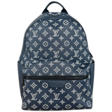 Louis Vuitton Navy & White Monogram Discovery Backpack