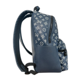 Louis Vuitton Navy & White Monogram Discovery Backpack