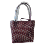 Goyard Burgundy Anjou Tote Bag