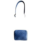 Louis Vuitton Blue Taigarama Monogram Outdoor Messenger Bag