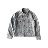 Louis Vuitton Grey Monogram Denim Jacket