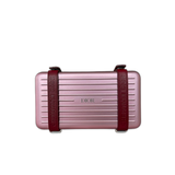 Dior Rimowa Aluminum Pink Clutch Bag