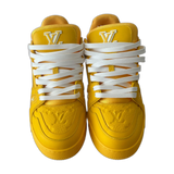 Louis Vuitton Yellow & White Monogram Trainers