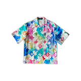 Louis Vuitton Multicolor Watercolor Monogram Button Up Shirt