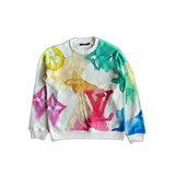 Louis Vuitton Multicolor Watercolor Monogram Sweater