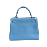 Hermes Blue Azure Togo Kelly 28