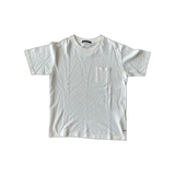 Louis Vuitton White Half Damier Pocket T-Shirt