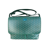 Goyard Green Capetien MM Messenger Bag