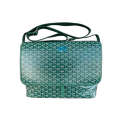 Goyard Green Capetien MM Messenger Bag