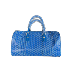 Goyard Blue Boston 50 Duffel Bag