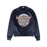 Dior Stussy Navy Ox Knit Sweater