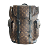 Louis Vuitton Brown Macassar Monogram Christopher Backpack