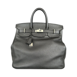 Hermes Black Togo Palladium Hac Birkin 40