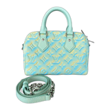 Louis Vuitton Stardust Green Empreinte Monogram Speedy 20