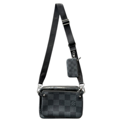 Louis Vuitton Damier Graphite 3D Trio Messenger Bag