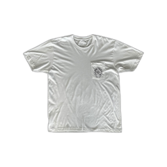 Chrome Hearts White & Black Miami Horseshoe Logo T-Shirt