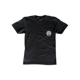 Chrome Hearts Black & White Miami Horseshoe Logo T-Shirt