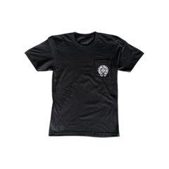 Chrome Hearts Black & White Miami Horseshoe Logo T-Shirt