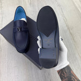 Louis Vuitton Mens Blue Major Loafers - Uk 7.5 (Fit 8)