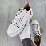 Christian Louboutin Women’s White Sneakers - 40.5 (Fit Uk 6.5)