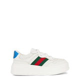 Gucci Leather Webbed Trainers Juniors