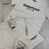 Essentials Men’s Light Oat T-shirt & Short Set