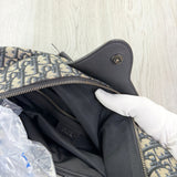 Dior Oblique Jacquard Lingo 50 Boston Bag Travel Bag - Morely TrendsDior Type here:)