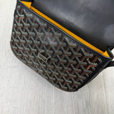 Goyard Goyardine Belvedere II Black PM Messenger Bag