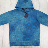 Louis Vuitton Men’s Blue 3D Illusion 2054 Pullover Hoodie