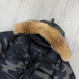 Canada Goose Men’s Black Badge Camo Emory Parker Jacket - Large