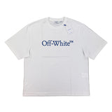 Off White Men’s White T-shirt - Large Oversized