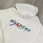 Givenchy Men’s White Zip Up Hoodie - Large - Morely TrendsGivenchy Type here:)