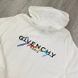 Givenchy Men’s White Zip Up Hoodie - Large - Morely TrendsGivenchy Type here:)