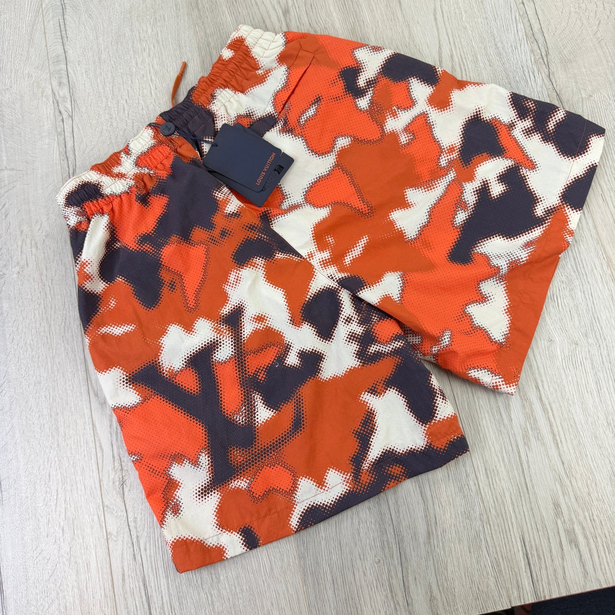 Louis Vuitton Men’s Orange Camo Swim Shorts - XS/Small - Morely TrendsLouis Vuitton Type here:)