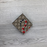 Gucci Men’s GG Supreme Kingsnake Wallet
