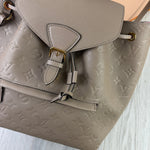 Louis Vuitton Women’s Montsouris MM in Tourtelle, Leather Backpack - Morely TrendsLouis Vuitton Type here:)