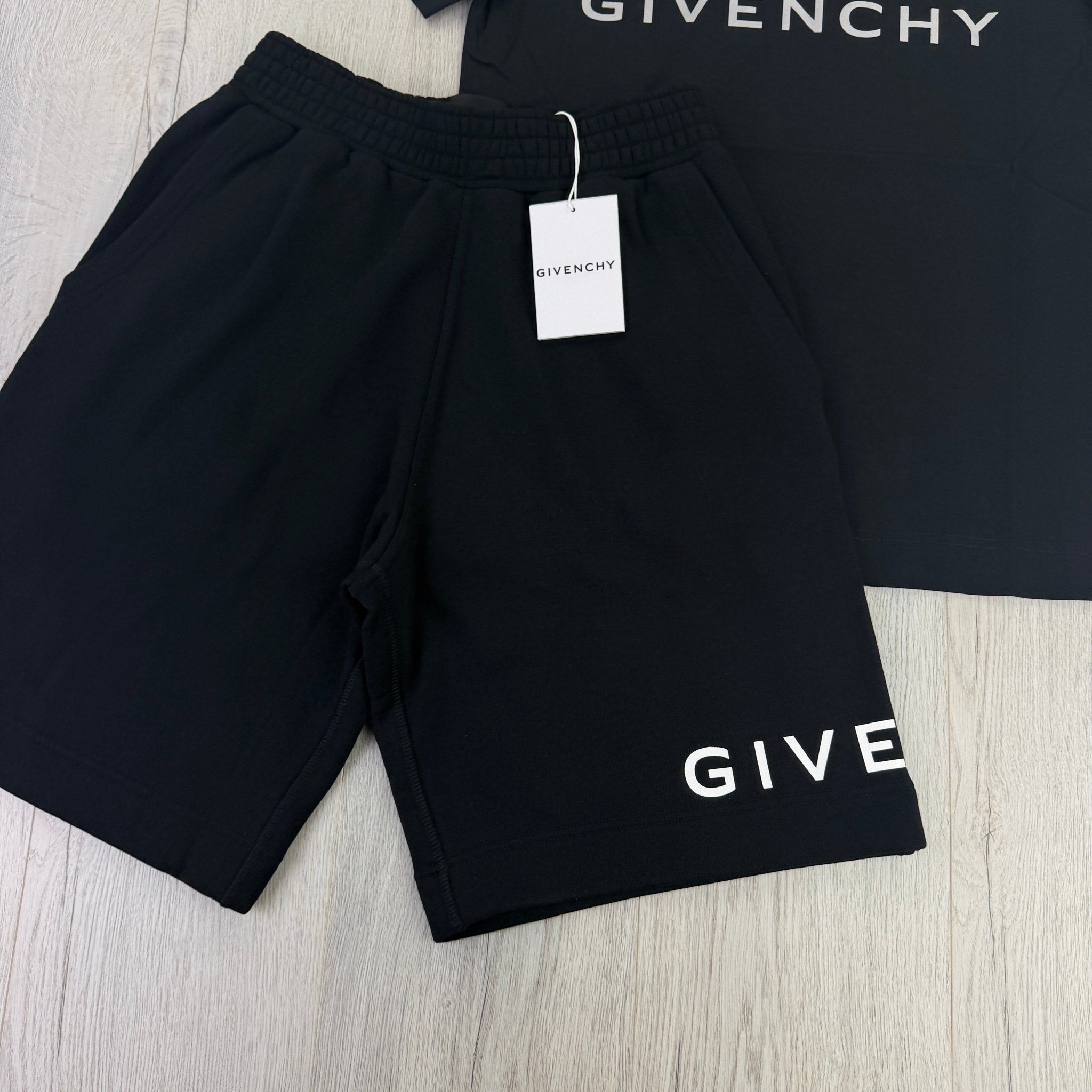 Givenchy Men’s Black T-shirt & Short Set - Morely TrendsGivenchy Type here:)