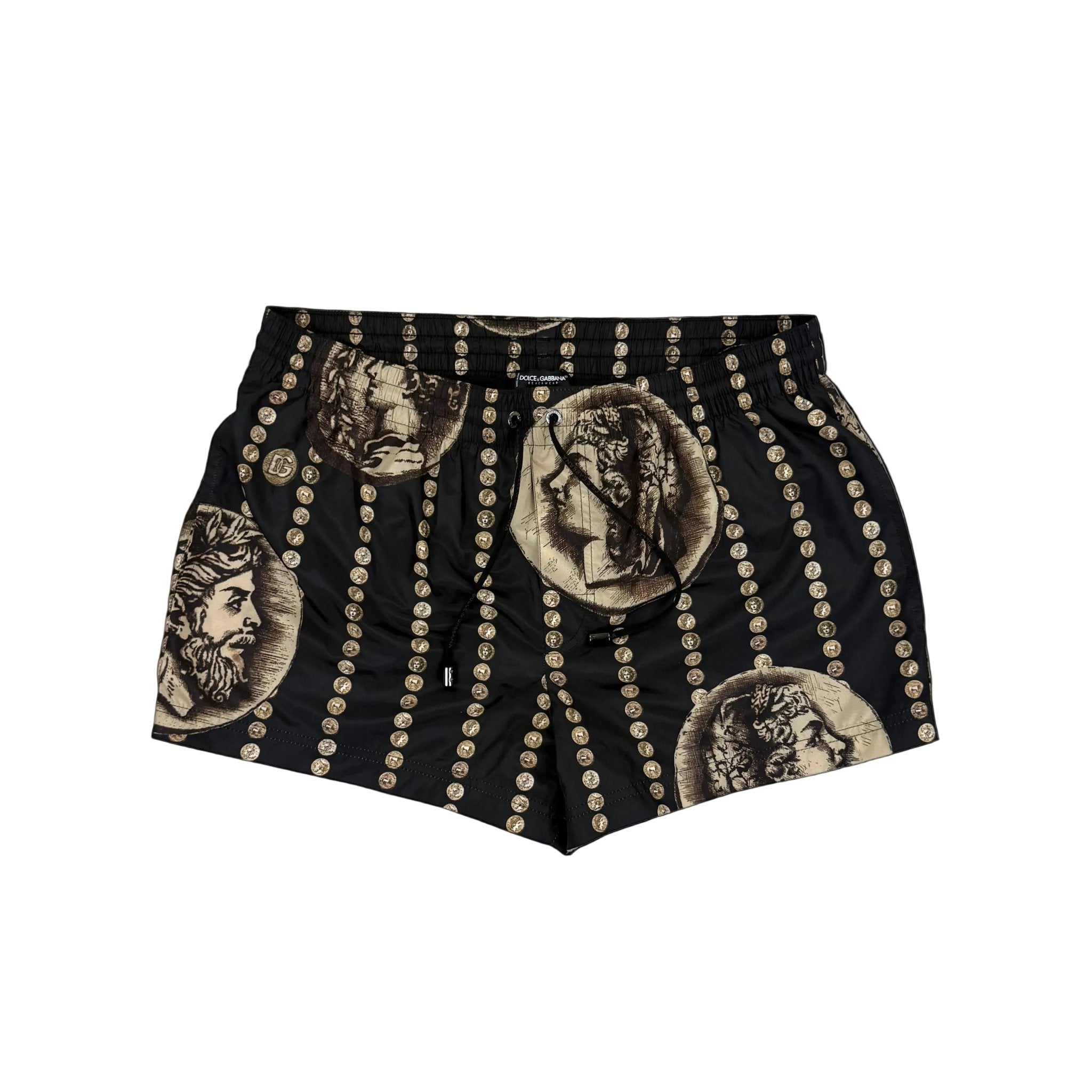 Dolce & Gabbana Men’s Black Logo Small Swim Shorts - Size 4 - Morely TrendsDolce & Gabbana Type here:)