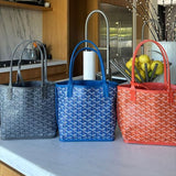 Goyard Anjou Mini Bag Blue