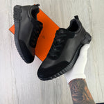 Hermes Men’s All Black Suede Bouncing Sneakers - Uk 11 - Morely TrendsHermes Type here:)