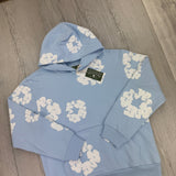 Denim Tears Baby Blue Pullover Hoodie
