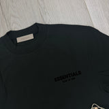 Essentials Men’s Black T-shirt & Short Set