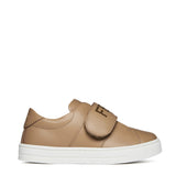 Fendi Leather Logo Trainers Junior