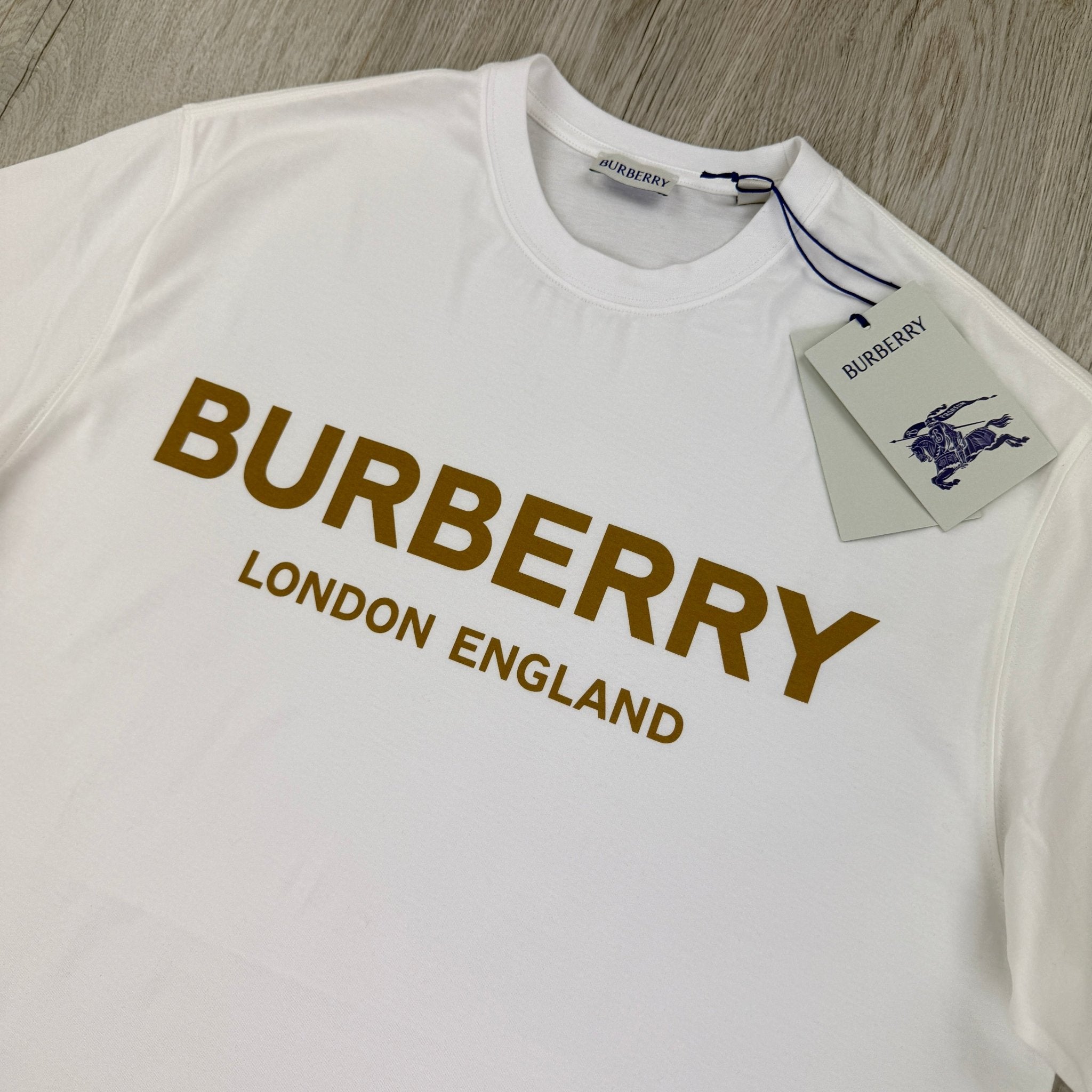 Burberry Men’s White T-shirt - Morely TrendsBurberry Type here:)