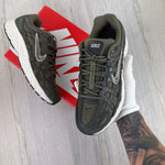 Nike P-6000 Men’s Khaki Green Trainers - Morely TrendsNike Type here:)