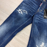 Dsquared2 Men’s Blue Distressed Jeans - 46 (Uk 30)