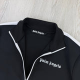 Palm Angels Men’s Zip-up Black Track Jacket - XL Slim