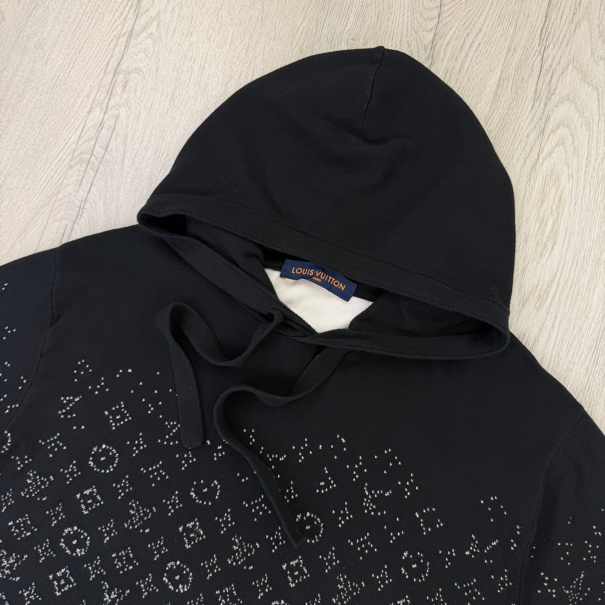 Louis Vuitton Men’s Black Monogram Gradient Pullover Hoodie - Medium - Morely TrendsLouis Vuitton Type here:)