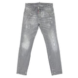 Dsquared2 Men’s Grey Distressed Jeans - 46 (Uk 30)